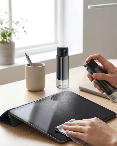 Çok Amaçlı Temizlik Sprey Şişesi Telefon Tablet Laptop Ekran Temizleme Kabı ürün görseli 1