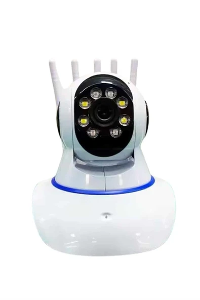 Led Aydınlatmalı 5 Antenli Motorlu 1080P Wifi Kamera Sensörlü ürün görseli 1