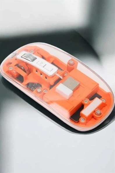 Kablosuz Mouse 5.0 Bluetooth Bağlantılı Usb Girişli - Resim 4