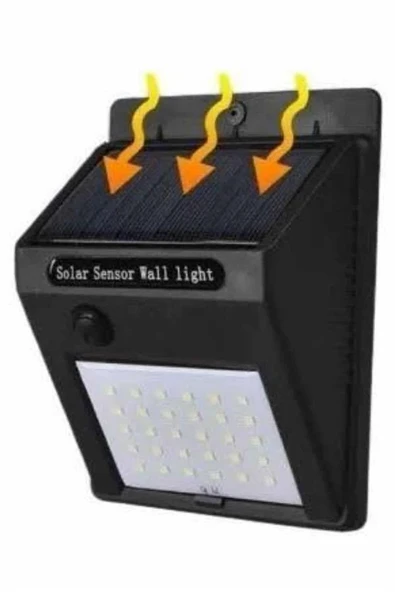 Solar Dekoratif Lambası Sensörlü Led Işık Bahçe Aydınlatma - Resim 5