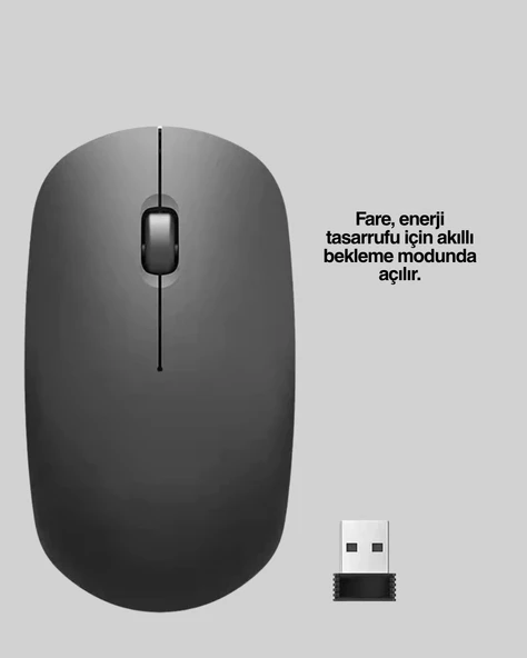 Sessiz Ergonomik Mouse – Usb Bağlantılı Dpı Ayarlı - Resim 3