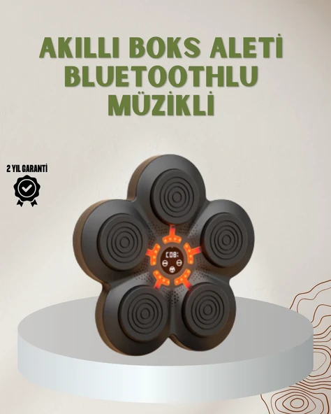Bluetoothlu Akıllı Boks Antrenman Işıklı Hedefli Kardiyo Fitness Aleti ürün görseli 1