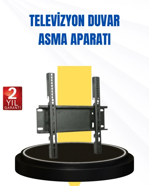 Led Tv Askı Atı 32-42 İnç Uyumlu Sağlam Çelik Kompakt Tasarım ürün görseli 1