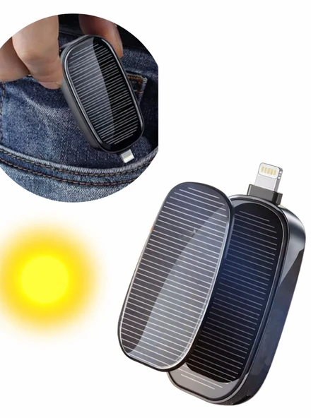 Taşınabilir Solar 1200Mah Kullanım - Resim 5