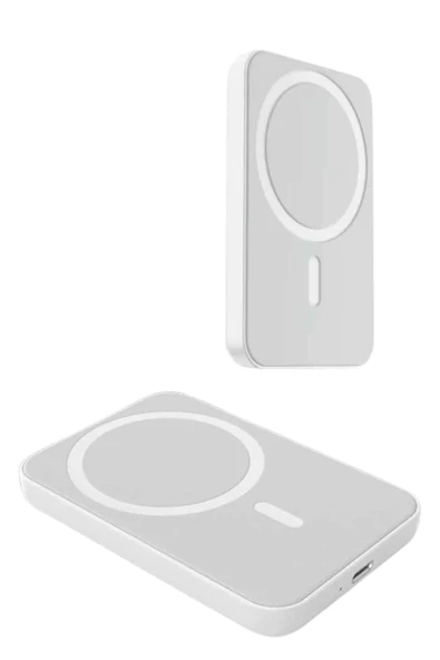 Magsafe Battery Pack Powerbank Kablosuz Şarj 5.000 Mah - Resim 5