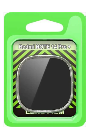 Newface Xiaomi Redmi Note 14 Pro Plus Raze Metal Kamera Lens - Gümüş ürün görseli 1