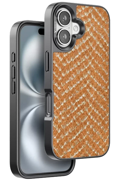 Venco Apple iPhone 16 Viper Kapak - Kahverengi ürün görseli 1