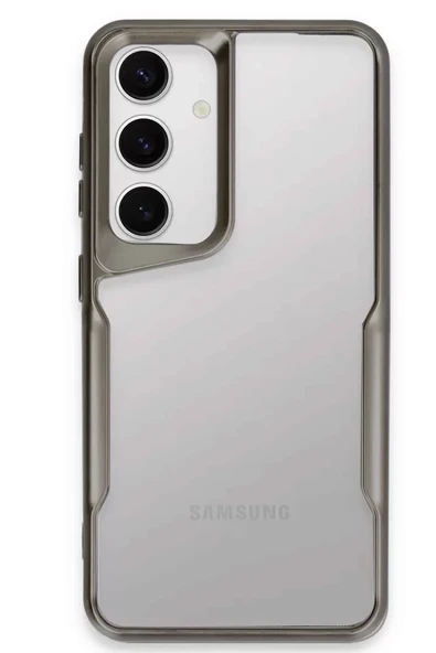 Newface Samsung Galaxy S24 Kılıf Boyi Silikon Kapak - Titan Gri ürün görseli 1