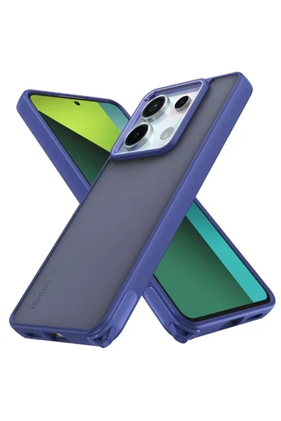 Newface Xiaomi Redmi Note 13 Pro 5G Kılıf Elegant Kapak - Açık Mavi ürün görseli 1