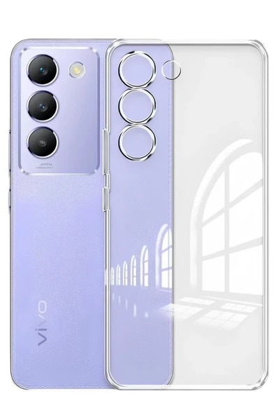 Newface Vivo V30 Lite 4G Kılıf Lüx Şeffaf Silikon ürün görseli 1