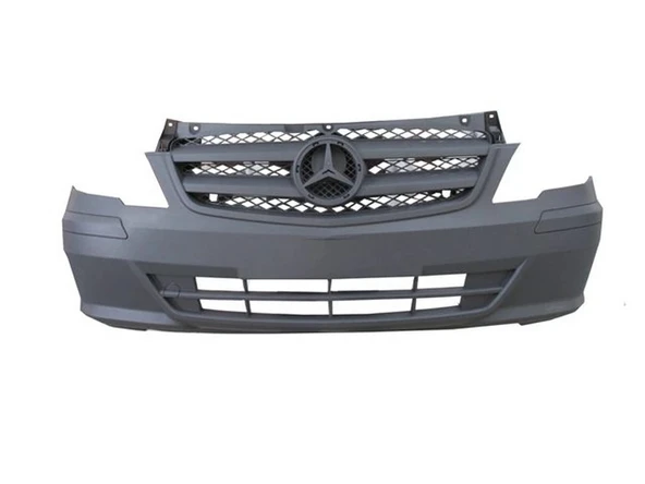 Mercedes Vito - Viano 2011-2014 Ön Tampon Koyu Gri (Sis Deliksiz (Kendinden Panjurlu)(Bantlı) (Italya) (Oem No:A63988069 ürün görseli 1