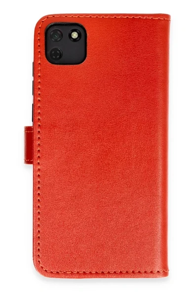 Newface Huawei Y5P Kılıf Trend S Plus Kapaklı Kılıf - Kırmızı ürün görseli 1