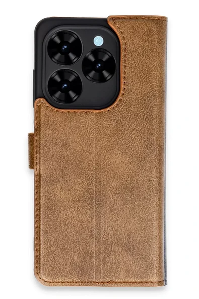 Newface Tecno Spark Go 2024 Kılıf Trend S Plus Kapaklı Kılıf - Taba ürün görseli 1