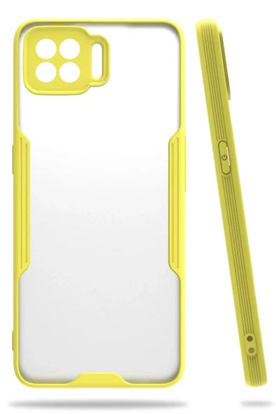 Newface Oppo A73 Kılıf Platin Silikon - Sarı ürün görseli 1