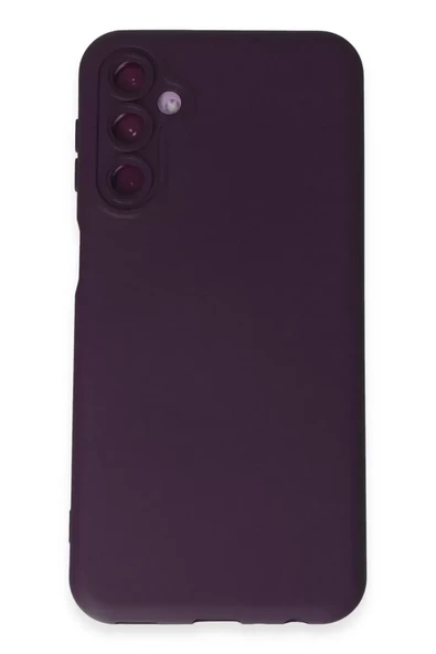 Newface Samsung Galaxy M34 5G Kılıf Nano içi Kadife Silikon - Mor ürün görseli 1