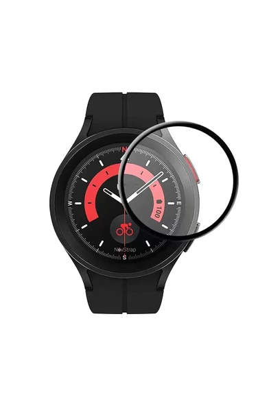 Newface Watch 5 Pro 45mm Polymer Nano Ekran Koruyucu - Şeffaf ürün görseli 1