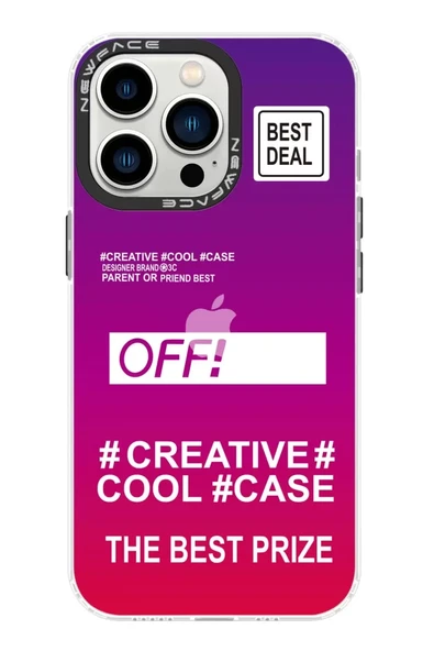 Newface Apple iPhone 13 Pro Kılıf Estoril Desenli Kapak - Estoril - 9 ürün görseli 1