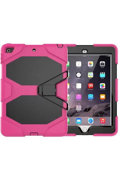 Newface Apple iPad 5 Air 9.7 Kılıf Griffin Tablet Kapak - Pembe ürün görseli 1