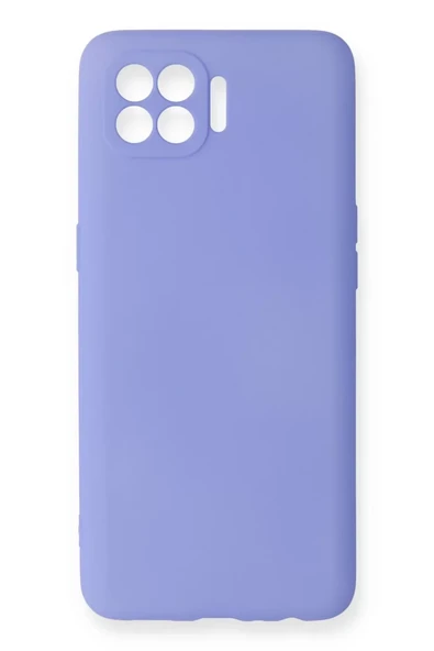 Newface Oppo Reno 4 Lite Kılıf First Silikon - Lila ürün görseli 1