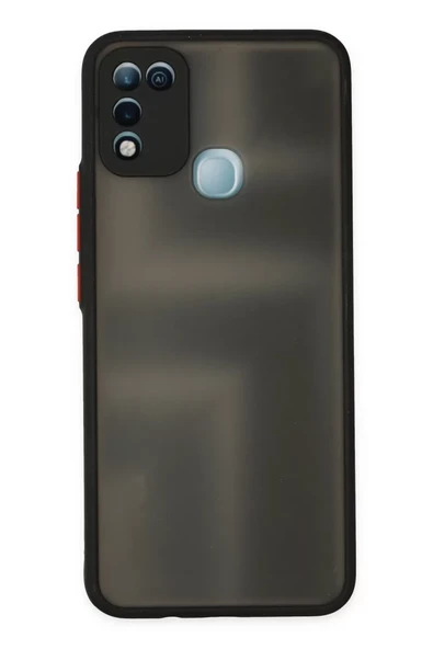 Newface İnfinix Hot 10 Play Kılıf Montreal Silikon Kapak - Siyah ürün görseli 1