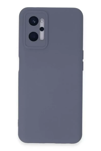 Newface Realme 9i 4G Kılıf Nano içi Kadife Silikon - Gri ürün görseli 1