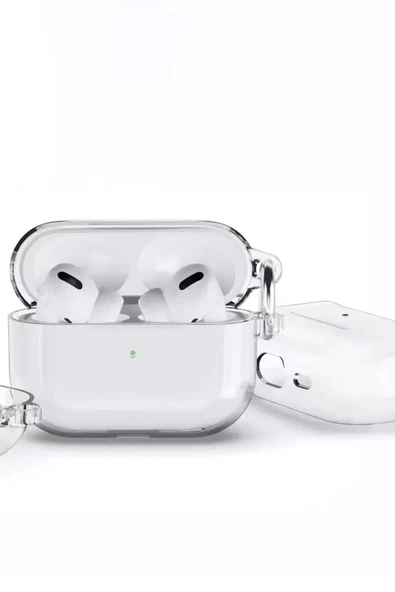 Movenchy Apple Airpods Pro 2 (2.nesil) Shell Kılıf - Şeffaf - Resim 2