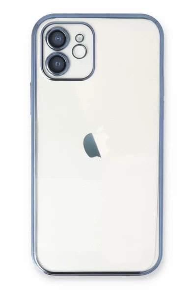 Newface Apple iPhone 11 Kılıf Razer Lensli Silikon - Açık Mavi ürün görseli 1