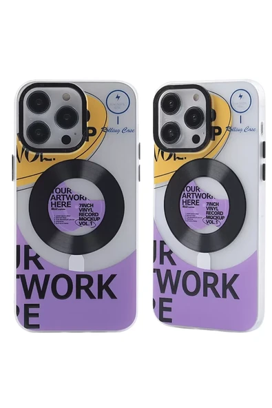 Newface Apple iPhone 14 Pro Kılıf Apollo Magneticsafe Desenli Kapak - Apollo Şeffaf - 6 ürün görseli 1