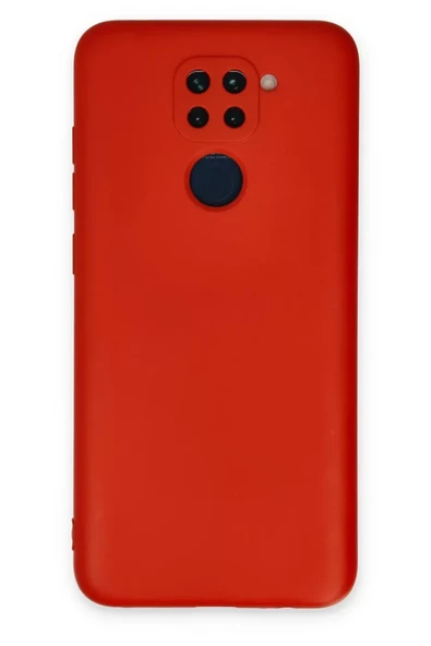 Newface Xiaomi Redmi Note 9 Kılıf Nano içi Kadife Silikon - Kırmızı ürün görseli 1
