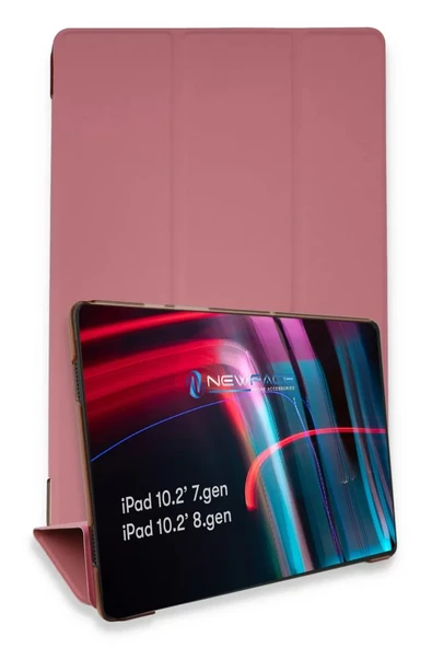 Newface Apple iPad 10.2 (7.nesil) Kılıf Tablet Smart Kılıf - Pembe ürün görseli 1