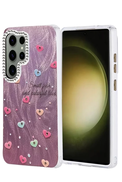 Newface Samsung Galaxy S25 Ultra Kılıf Blade Aynalı Desenli Kapak - Desen 8 ürün görseli 1