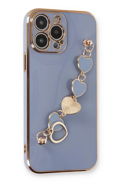 Newface Apple iPhone 13 Pro Max Kılıf Esila Silikon - Gri ürün görseli 1