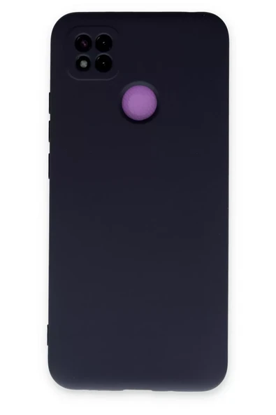 Newface Xiaomi Redmi 9C Kılıf Nano içi Kadife Silikon - Lacivert ürün görseli 1