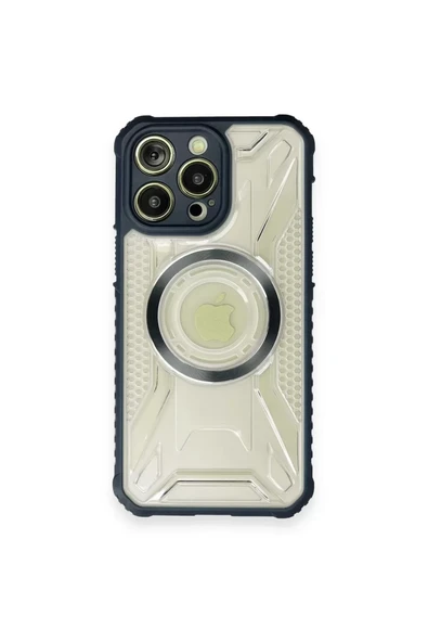 Newface Apple iPhone 12 Pro Kılıf Prag Magneticsafe Kapak - Lacivert ürün görseli 1