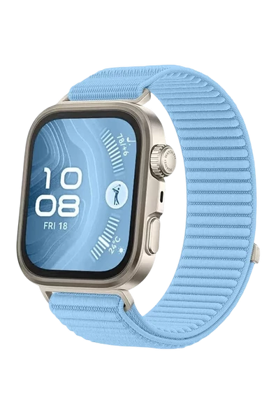 Newface Huawei Fit 4 Braid Kordon - Açık Mavi ürün görseli 1