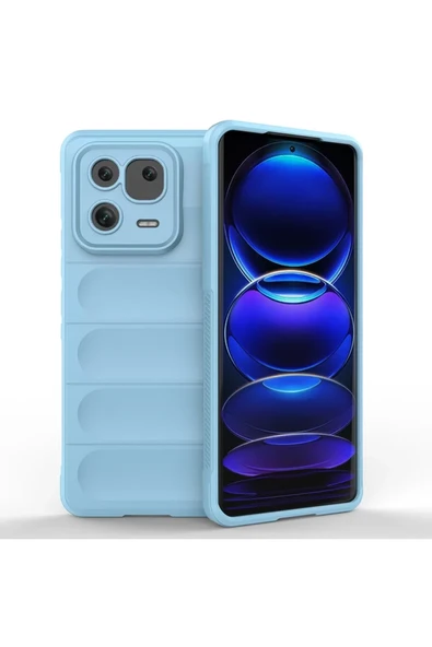Newface Xiaomi Mi 13 Pro Kılıf Optimum Silikon - Sky Blue ürün görseli 1