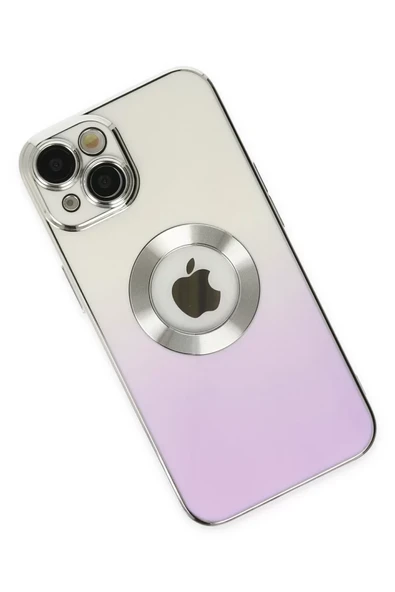 Newface Apple iPhone 14 Plus Kılıf Best Silikon - Mor - Resim 3