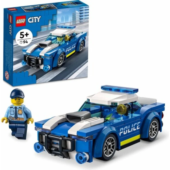 Lego City Polis Arabası 60312 ürün görseli 1