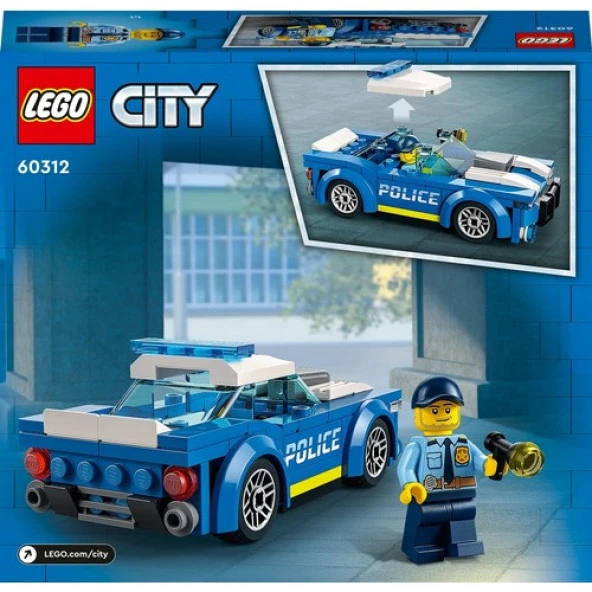 Lego City Polis Arabası 60312 - Resim 7
