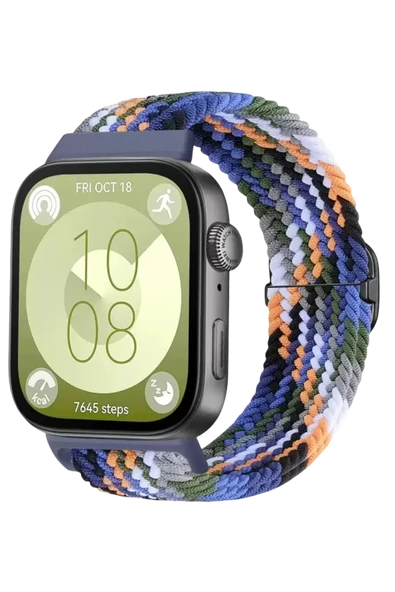 Newface Huawei Fit 4 Star Kordon - Gökkuşağı 3 ürün görseli 1