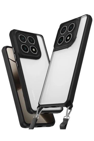 Newface Xiaomi Mi 14T Pro Kılıf Penta Silikon Kılıf - Siyah ürün görseli 1