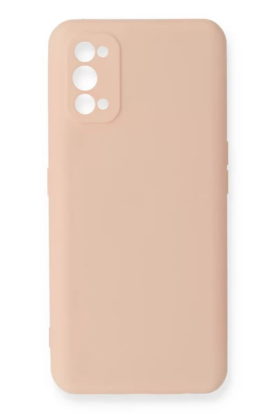 Newface Realme 7 Pro Kılıf Nano içi Kadife Silikon - Pudra ürün görseli 1