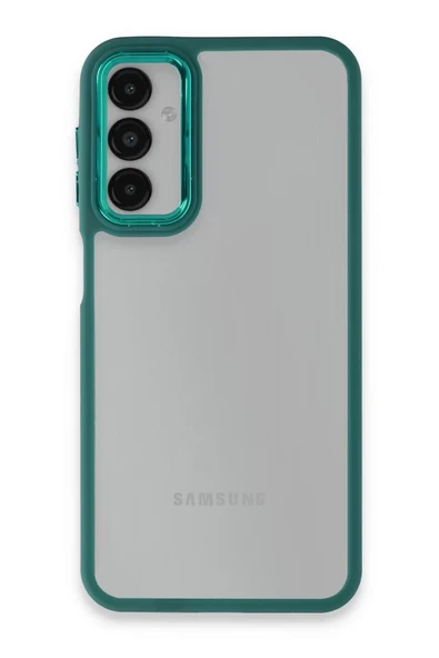 Newface Samsung Galaxy A14 4G Kılıf Dora Kapak - Haki Yeşil ürün görseli 1