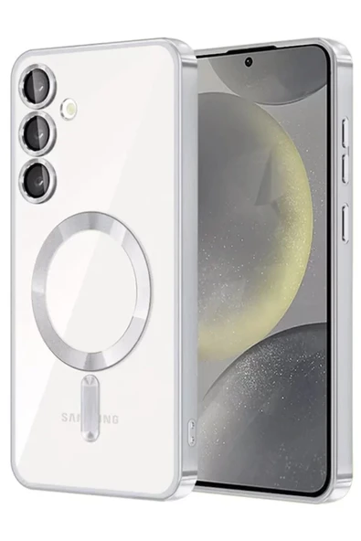 Newface Samsung Galaxy A15 4G Kross Magneticsafe Kapak - Gümüş ürün görseli 1