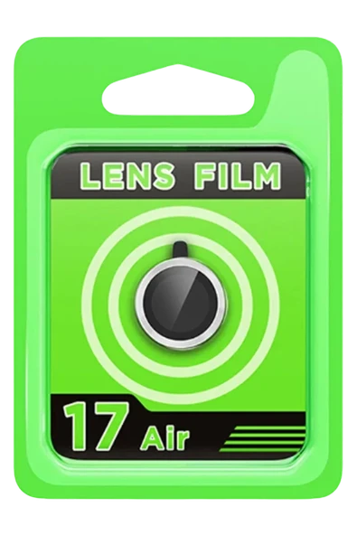 Newface Apple iPhone 17 Air Raze Metal Kamera Lens - Gümüş ürün görseli 1