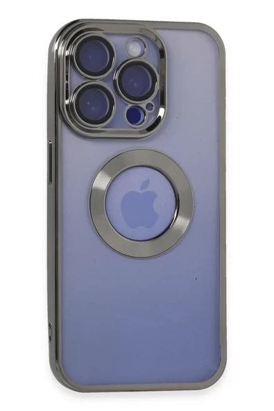 Newface Apple iPhone 15 Pro Kılıf Slot Silikon - Titan Gri ürün görseli 1