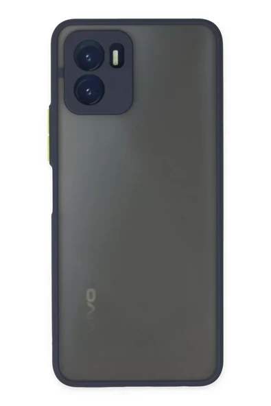 Newface Vivo Y15S Kılıf Montreal Silikon Kapak - Lacivert ürün görseli 1