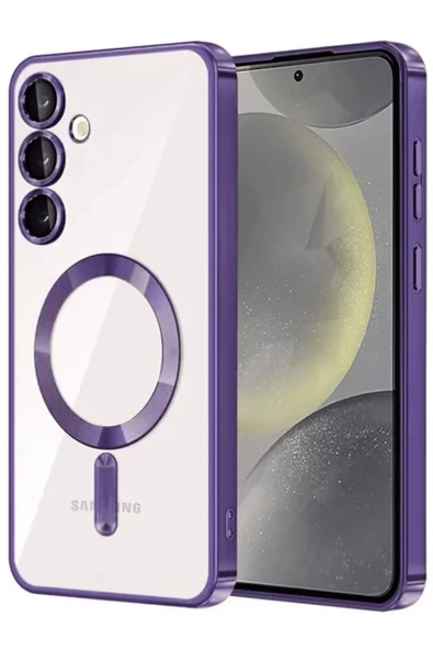 Newface Samsung Galaxy A55 5G Kross Magneticsafe Kapak - Mor ürün görseli 1