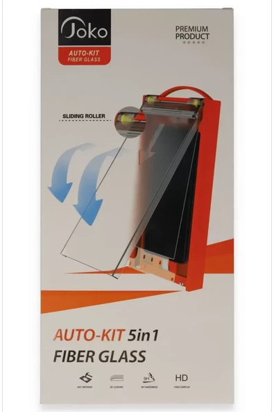 Joko Xiaomi Redmi Note 14 Pro 4G AutoKit 5in1 Fiber Cam Ekran Koruyucu ürün görseli 1