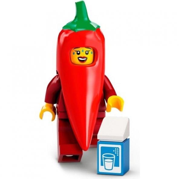 LEGO 71032-2 Mini Figür Seri 22 Chili Costume Fan ürün görseli 1